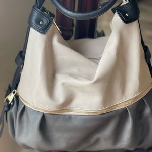 STEVE MADDEN multi color extra large bag  Purse Faux Leather /Gold Hardware